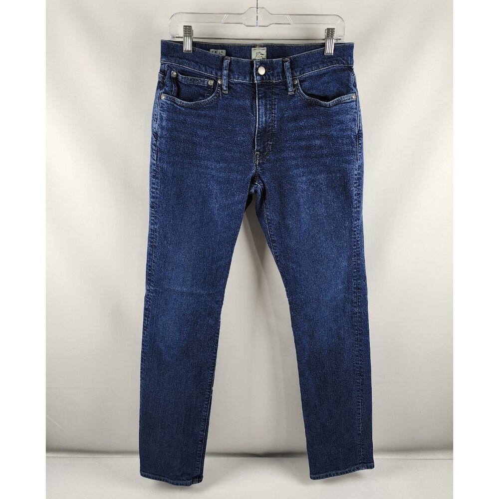 J Crew Jeans Mens 30x30 Blue 770 Dark Wash Ankle Denim
